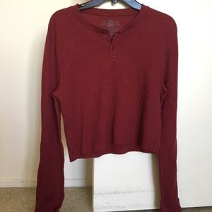 ❌SOLD❌Red button up